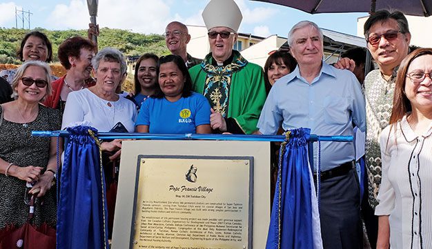 Devp.org has inaugurated 263 houses in the Pope Francis Village