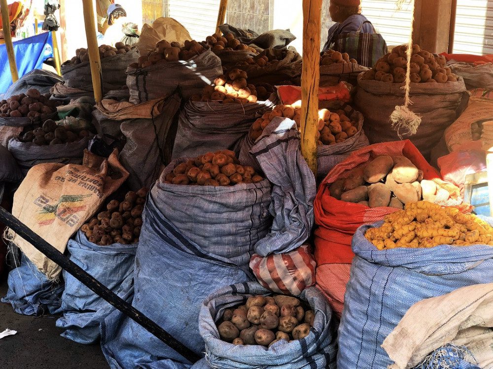 marché en Bolivie