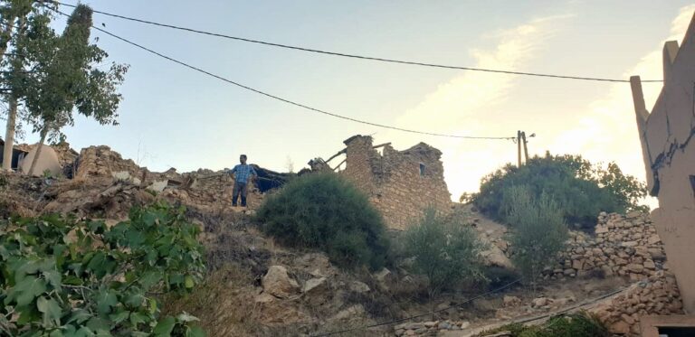 Morocco earthquake's image Sept 2023 | Image du séisme au Maroc - septembre 2023