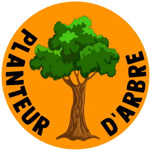 Planteur d'arbre badge