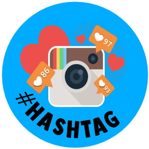 #Hashtag badge