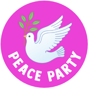 Peace Party badge