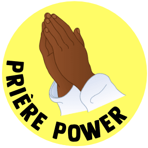 Prière power badge