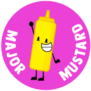 Major Mustard badge