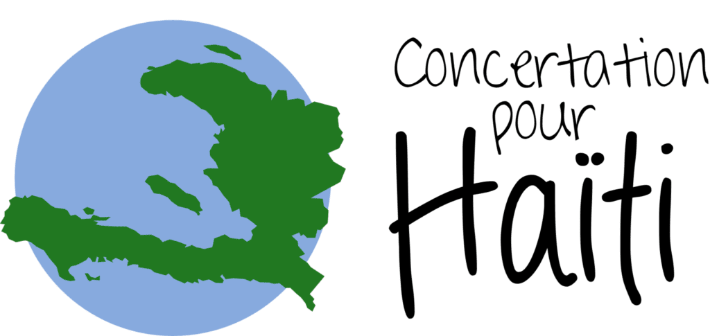 Logo: Dialogue for Haiti Logo : Concertation pour Haïti