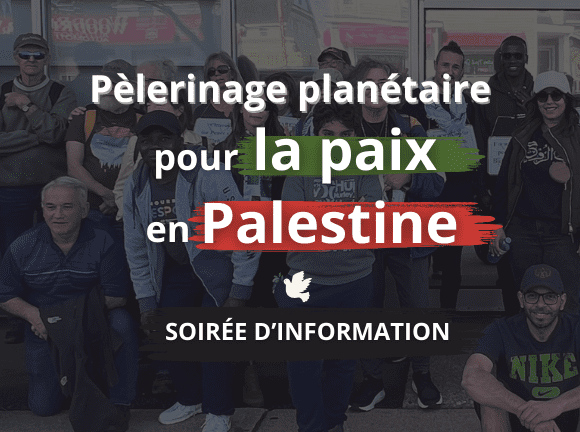 Image évènement Pèlerinage paix en Palestine