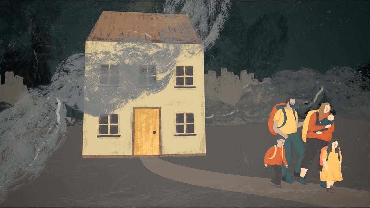 Miniature de la vidéo : Animated video on forced migration