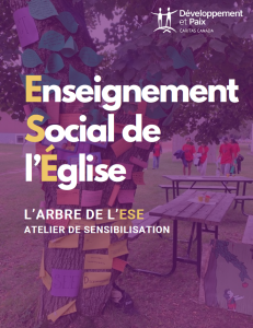L'arbre de l'ESE - Atelier de sensibilisation (page de couverture)