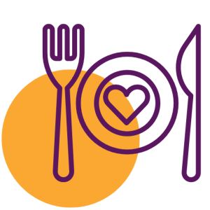 Solidarity dinner icon