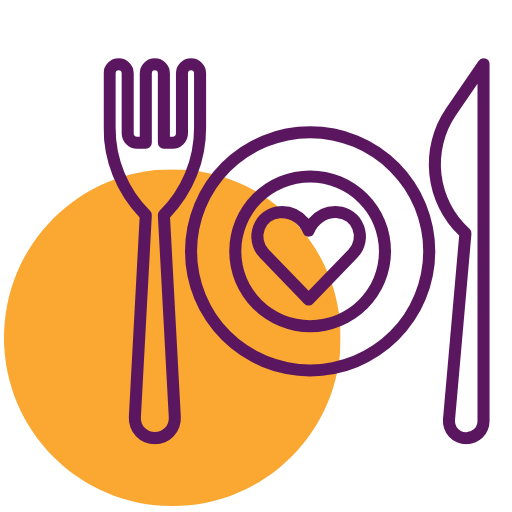 Solidarity dinner icon
